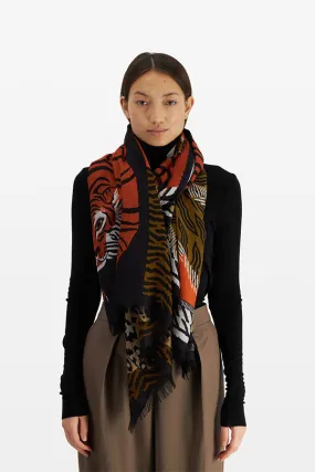 Inoui Editions MANTRA ORANGE MODAL BLEND SCARF