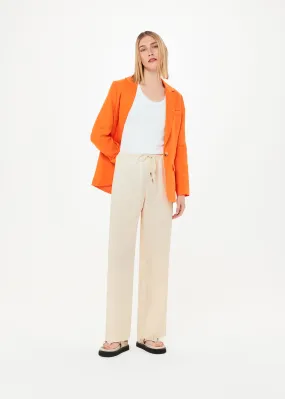 Ivory Anika Tie Front Trouser