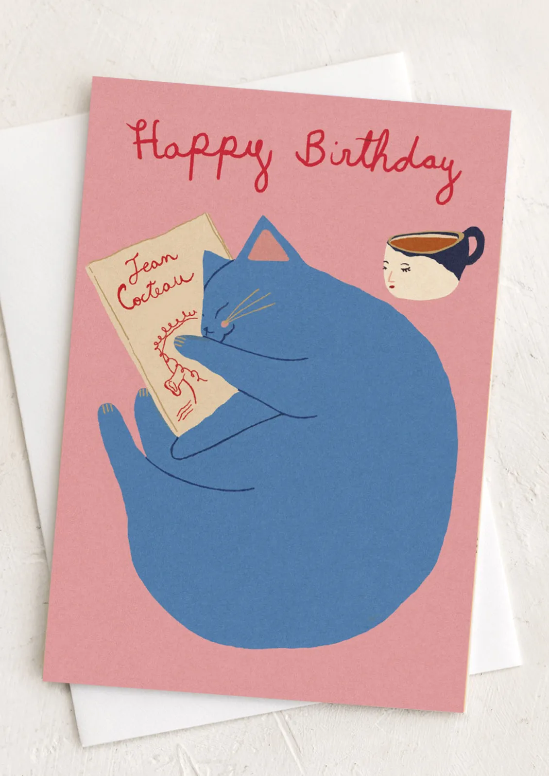 Jean Cateau Birthday Card