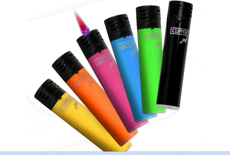 Jet Flame Clipper Wind Resistant Torch Lighters