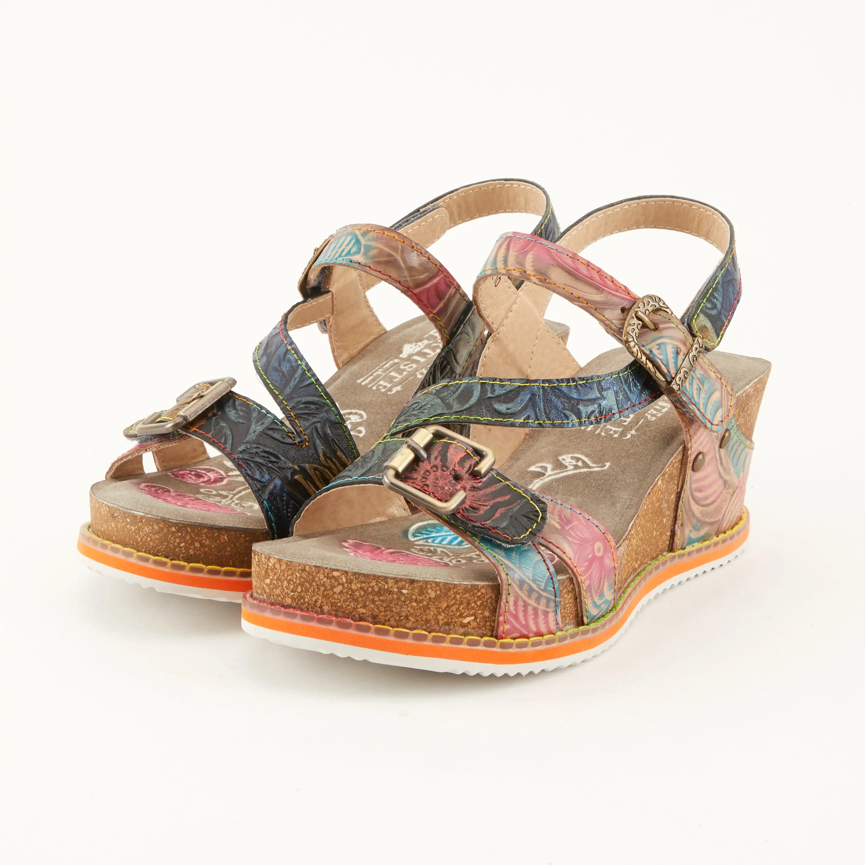 L'ARTISTE ANITTAS WEDGE SANDALS