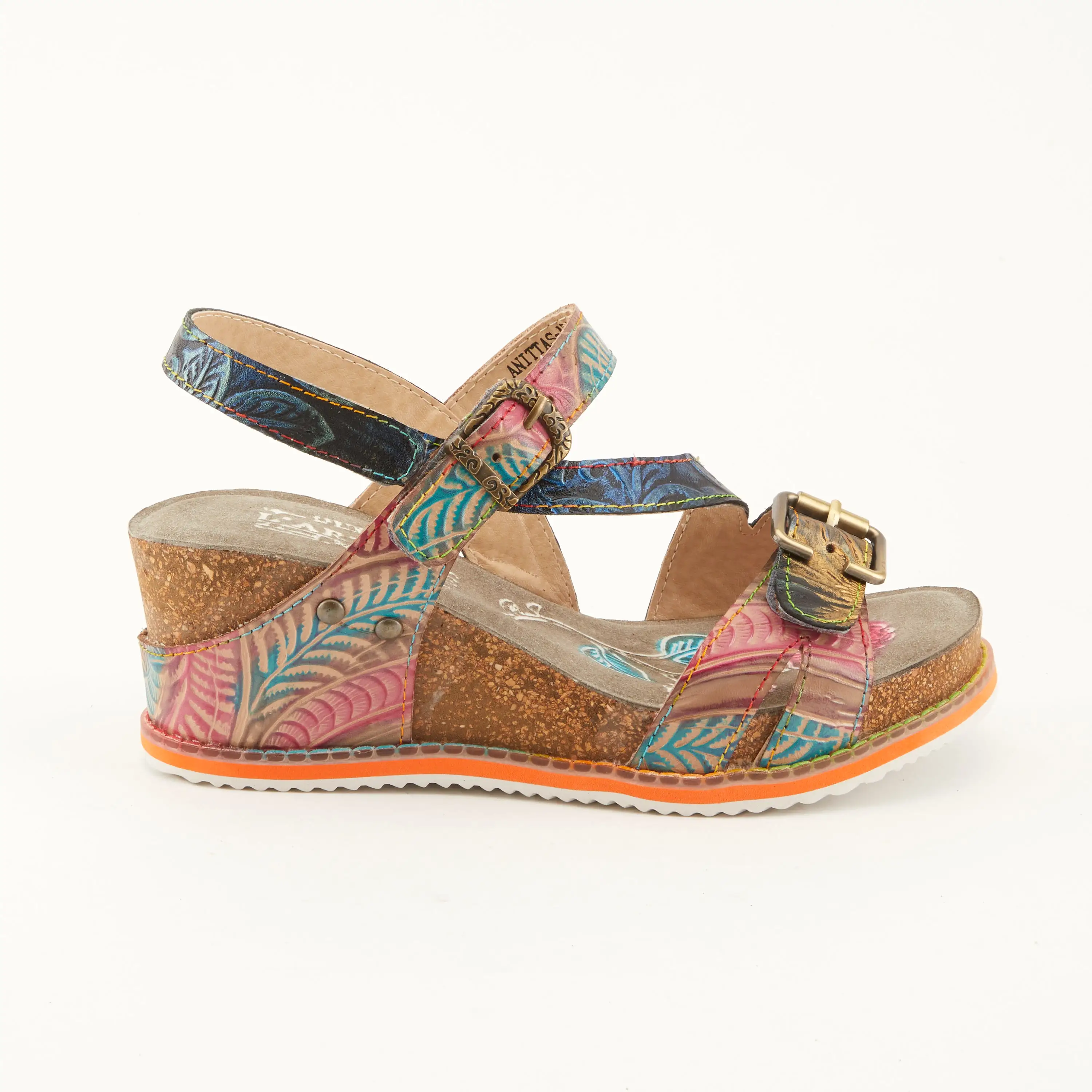 L'ARTISTE ANITTAS WEDGE SANDALS