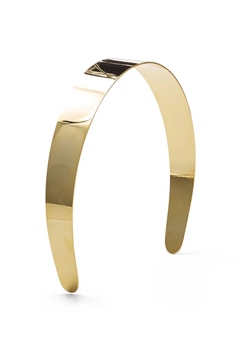 Lelet NY - Liv Petite Metal Headband - Gold