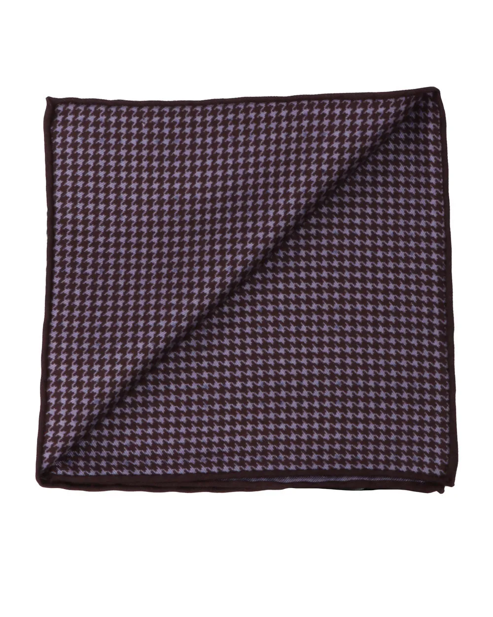 Lilac and Coffee Pocket Square