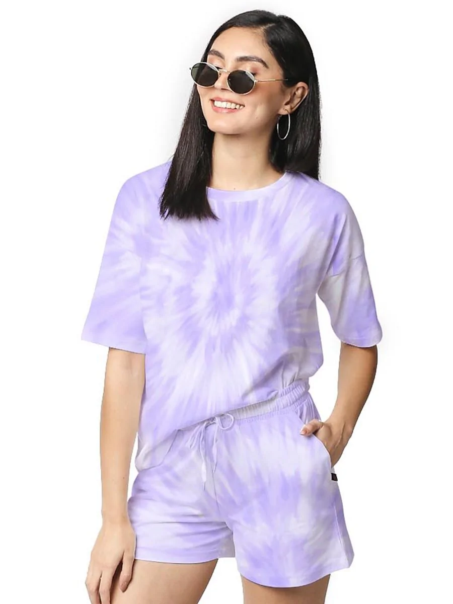 Lilac Tie Dye Co-Ord Set