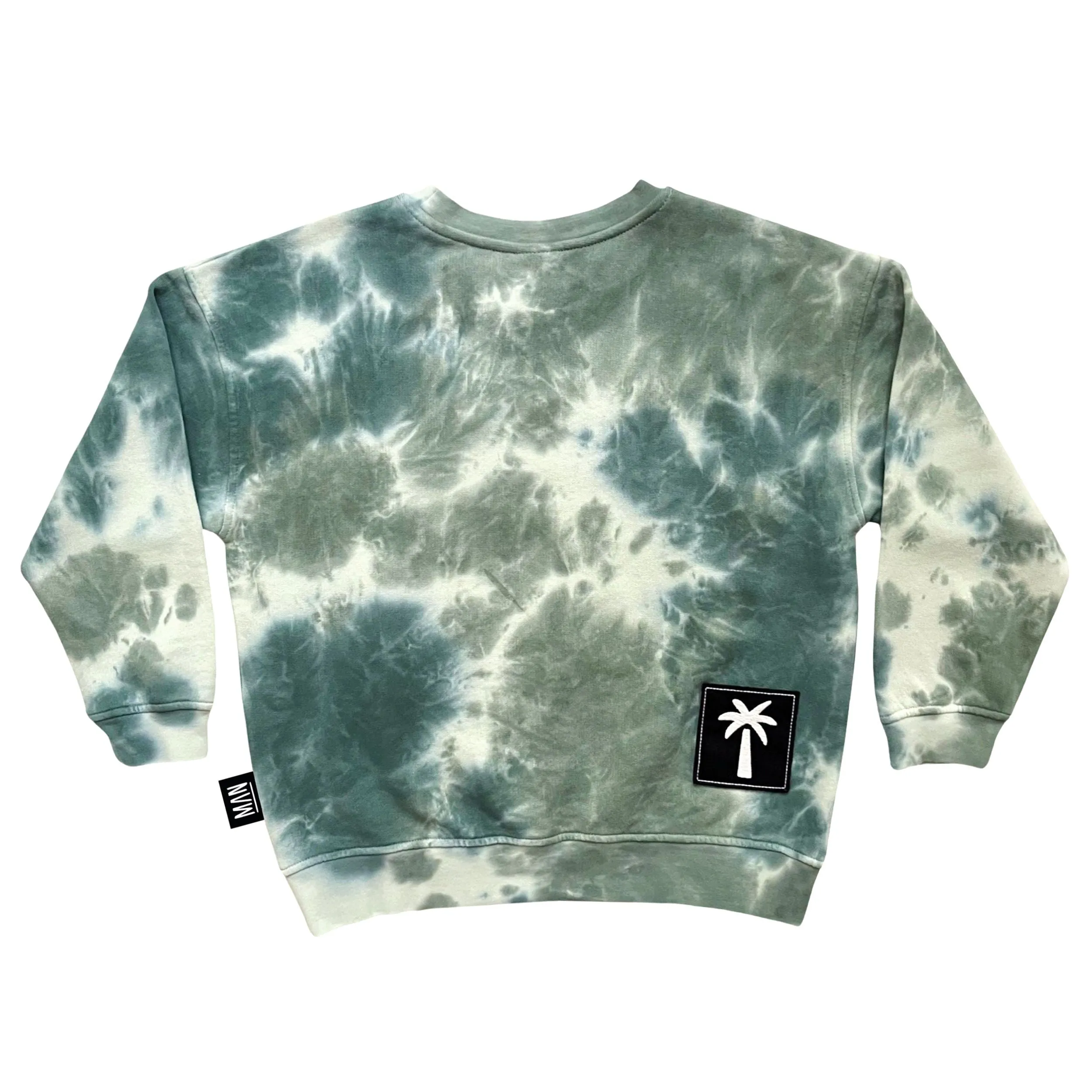 Little Man Happy PARADISE IS VERY NICE SWEATSHIRT | STORM TIE DYE