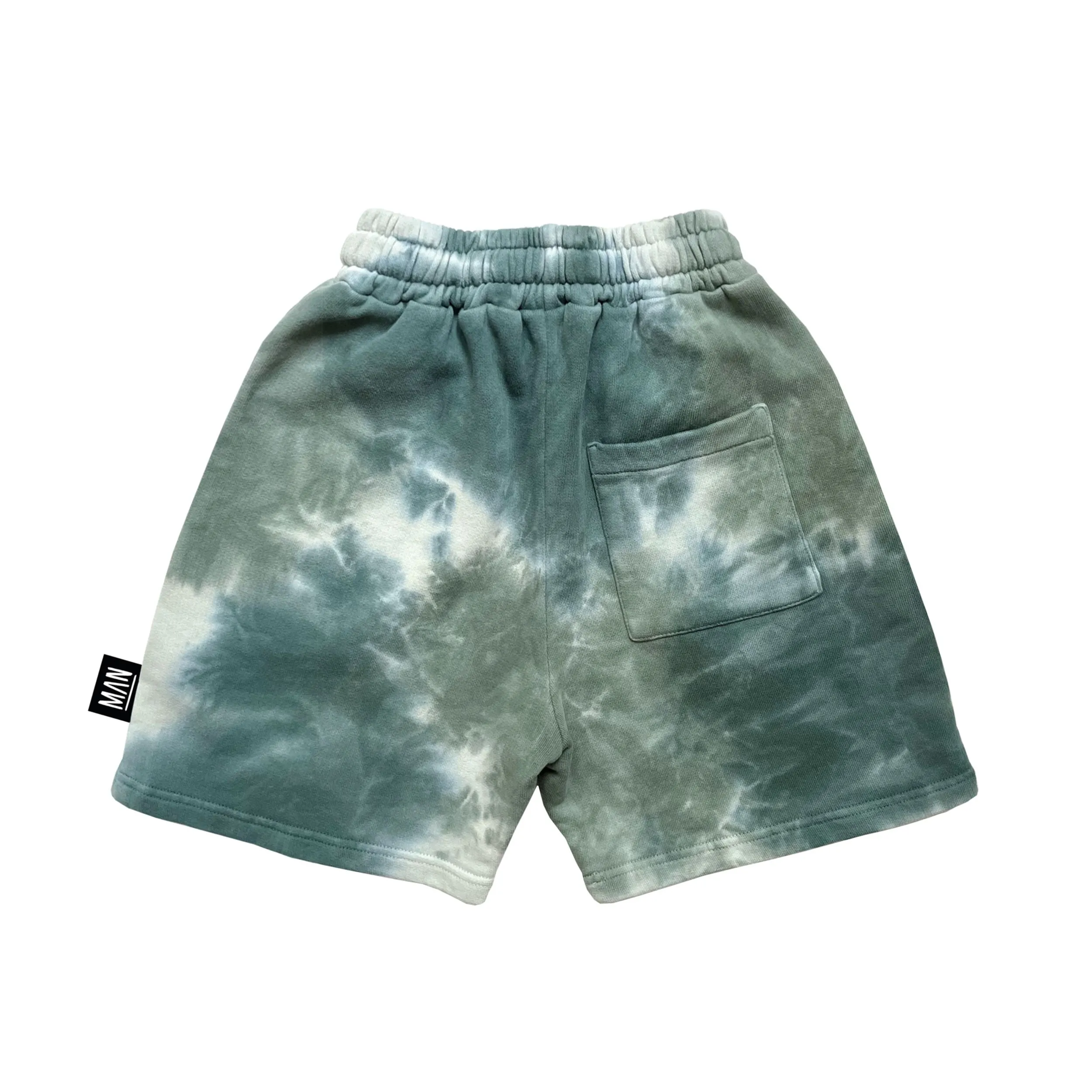 Little Man Happy PARADISE TIE DYE BOARD SHORTS | STORM TIE DYE