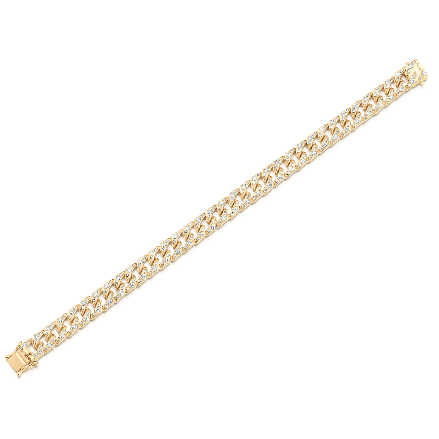 Lucia Pave Diamond Link Bracelet