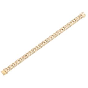 Lucia Pave Diamond Link Bracelet