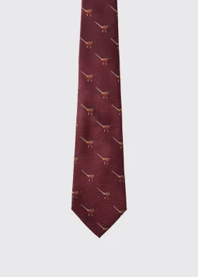 Madden Mens Silk Tie - Merlot