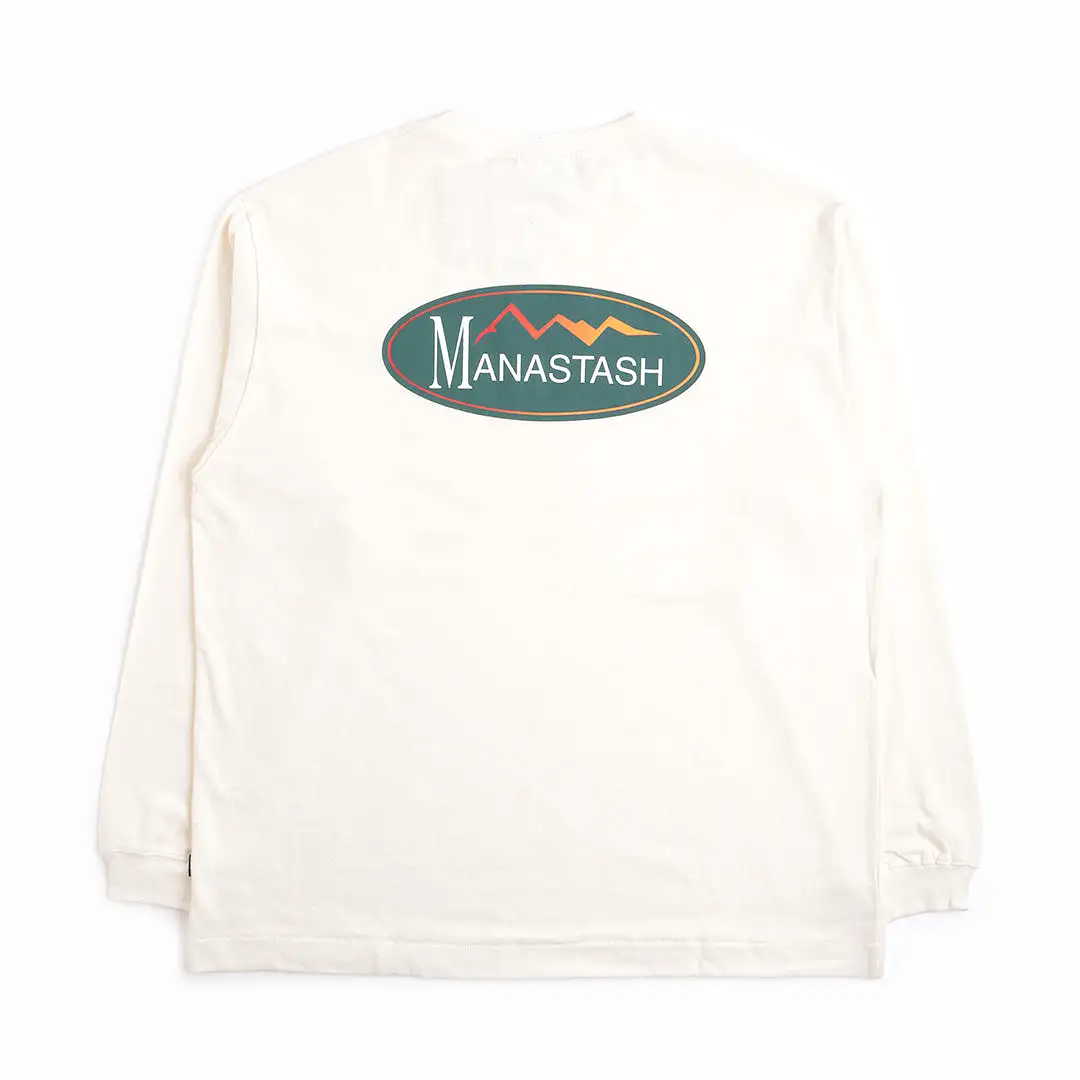 Manastash Hemp Long Sleeve Original Logo T-Shirt