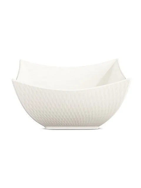 Maxwell & Williams Diamond Square Soup Bowl 16cm Neutral