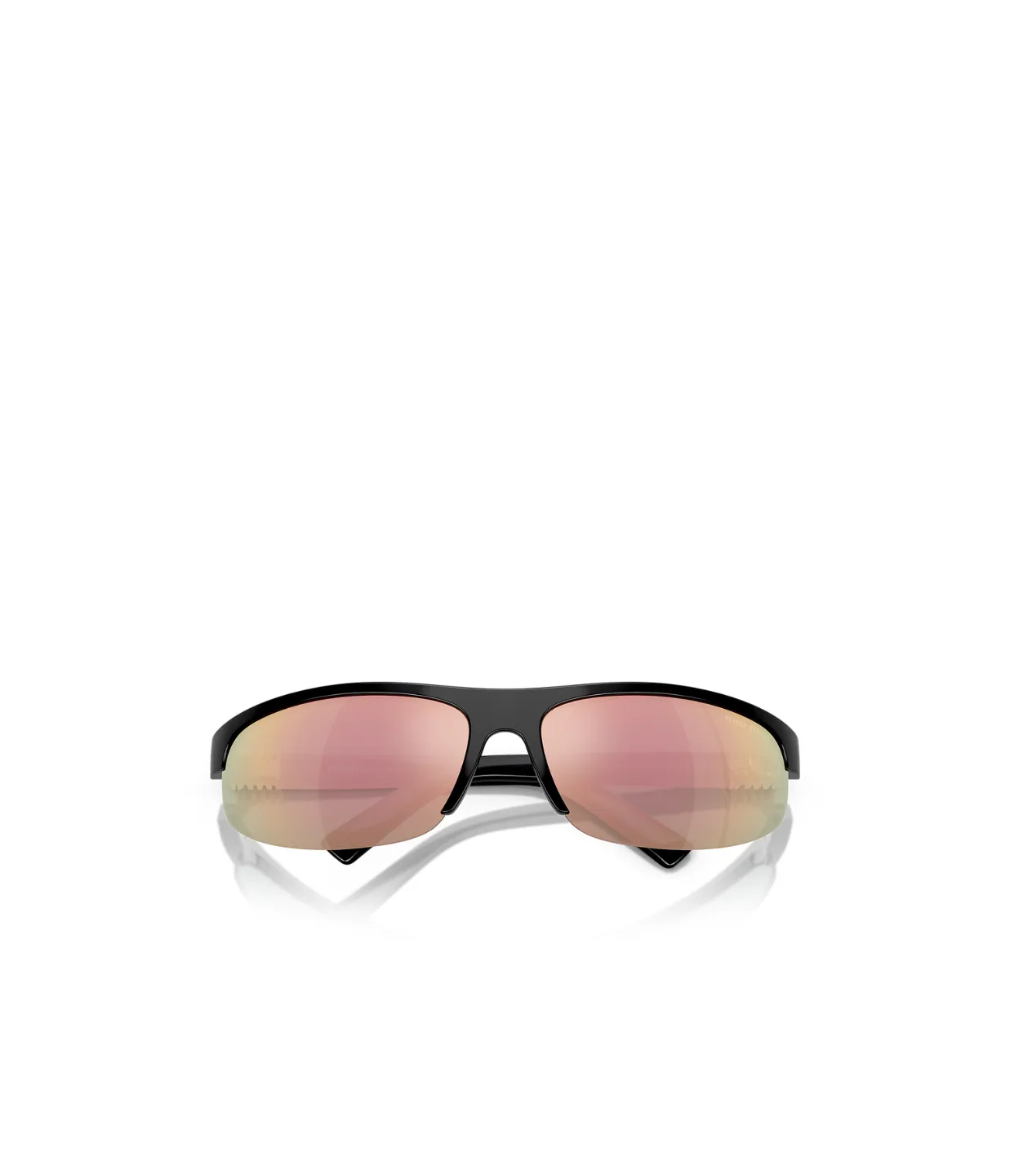 Miu Miu Oval Mirror Sunglasses in Dark Grey Pink