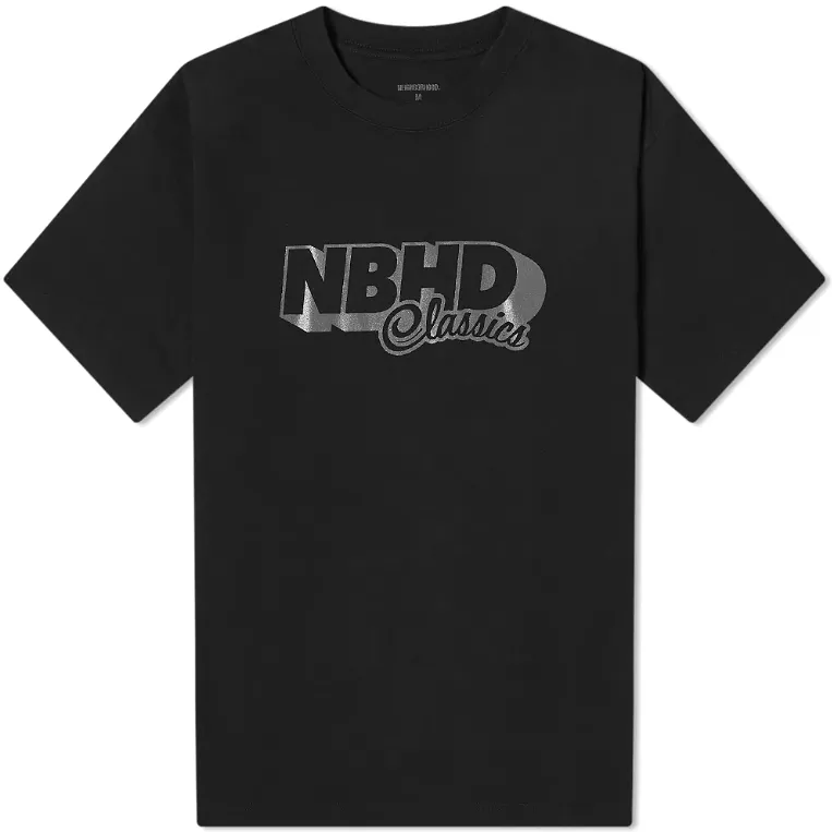 Neighborhood NH-8 Tee Black