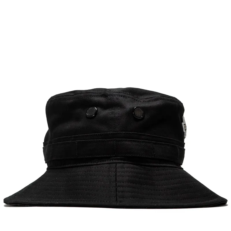 New Era Alpine x San Antonio Spurs Austin Adventure Bucket Hat - Black