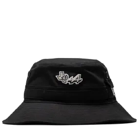 New Era Alpine x San Antonio Spurs Austin Adventure Bucket Hat - Black