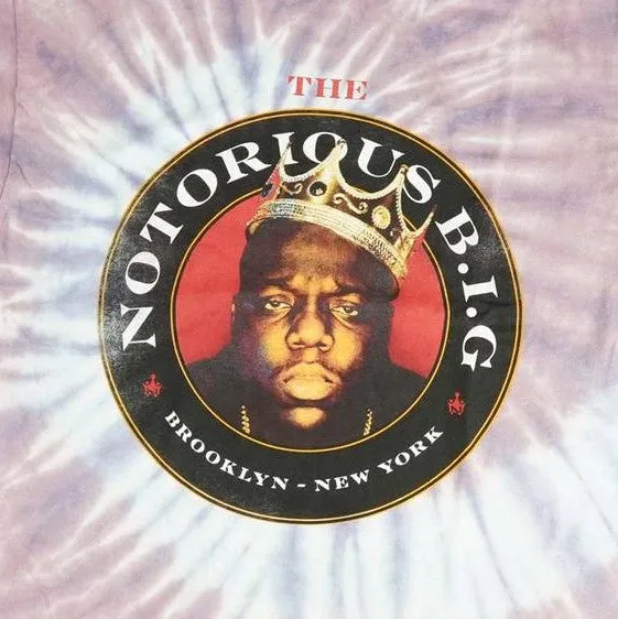 Notorious B.I.G Circle Tie Dye