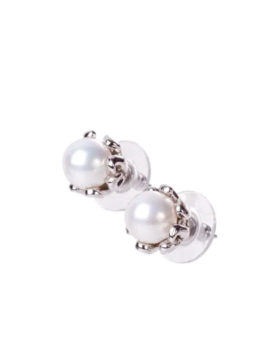 Ocean Images Aqua Viva Seaside Collection Seashell Pearl Stud Earrings by John Medeiros