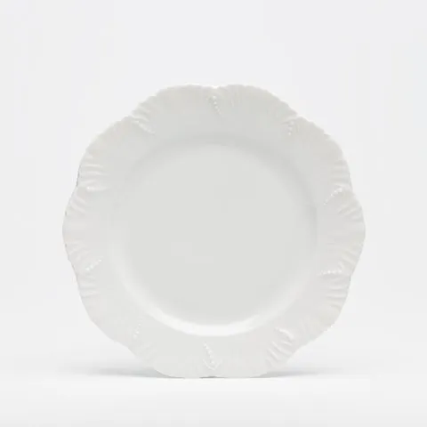 Ocean White Dessert Plate