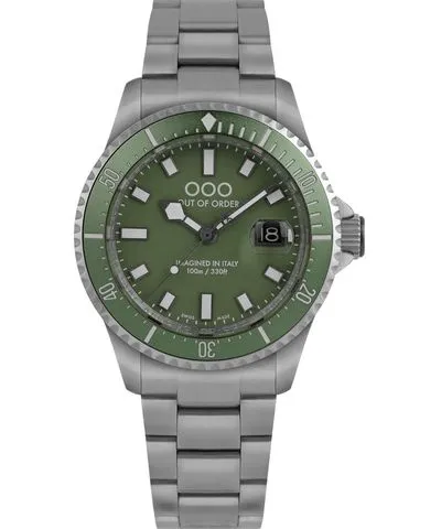 Out Of Order VERDE OLIVA CASANOVA (44mm) Green Dial / Ultra Watch