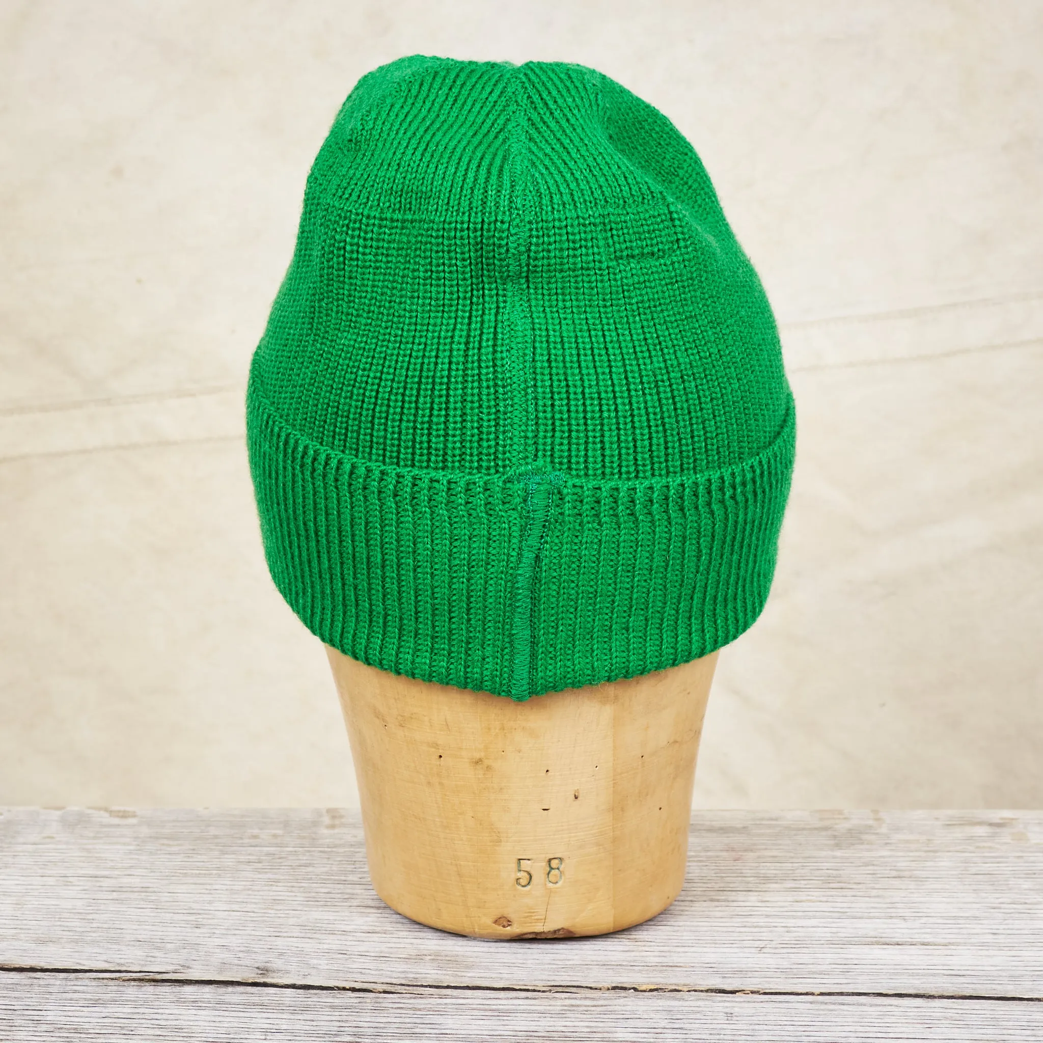 Papa Nui Cap Co. General Issue Operation Deep Freeze Wool Watch Cap Green