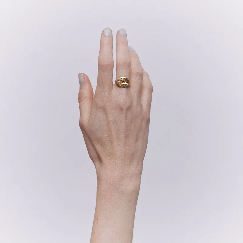 Peristera Ring - 24K Gold Vermeil