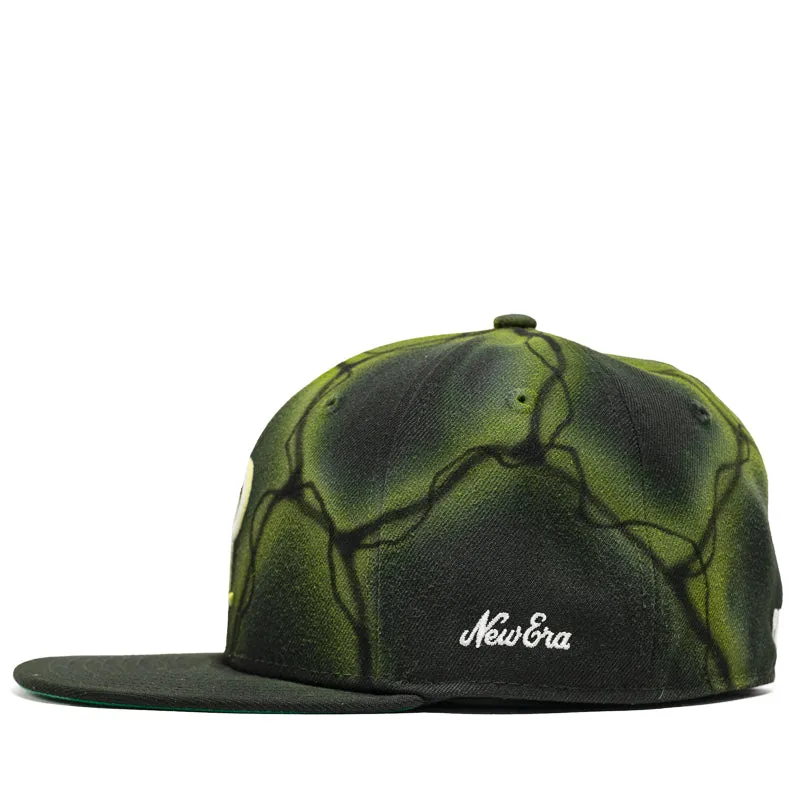 Politics x New Era Travis Spinks 59FIFTY Fitted Hat - Green/Yellow