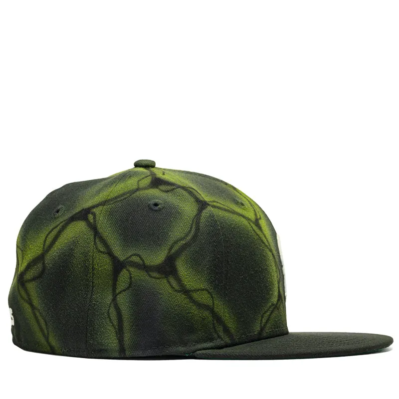 Politics x New Era Travis Spinks 59FIFTY Fitted Hat - Green/Yellow