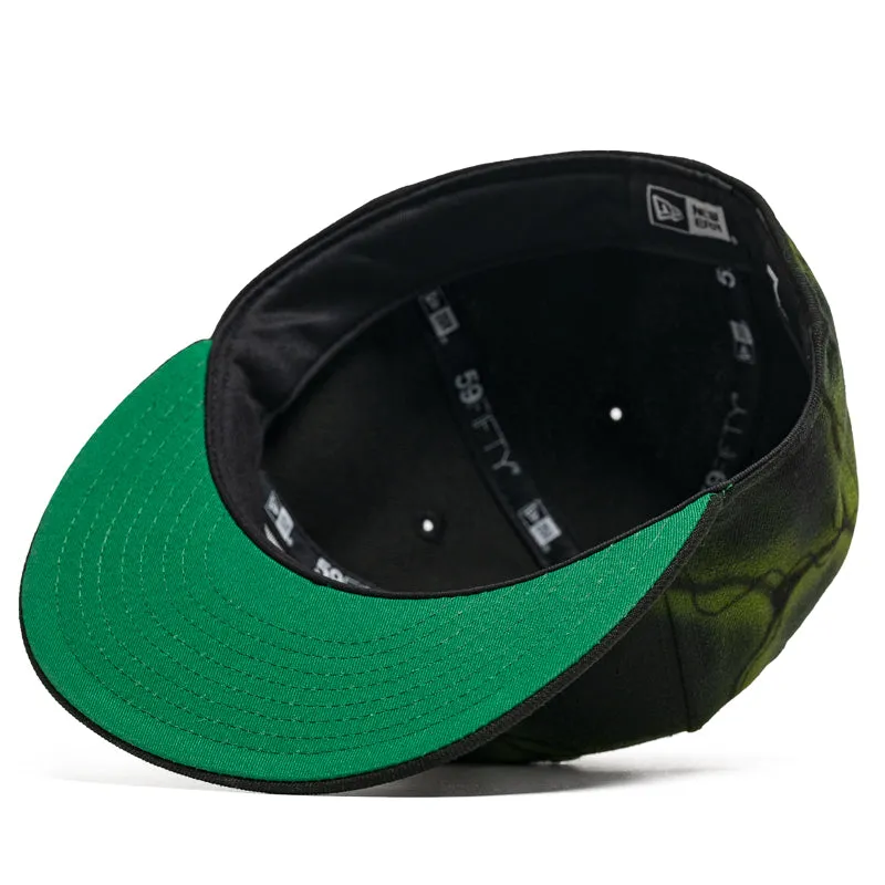 Politics x New Era Travis Spinks 59FIFTY Fitted Hat - Green/Yellow