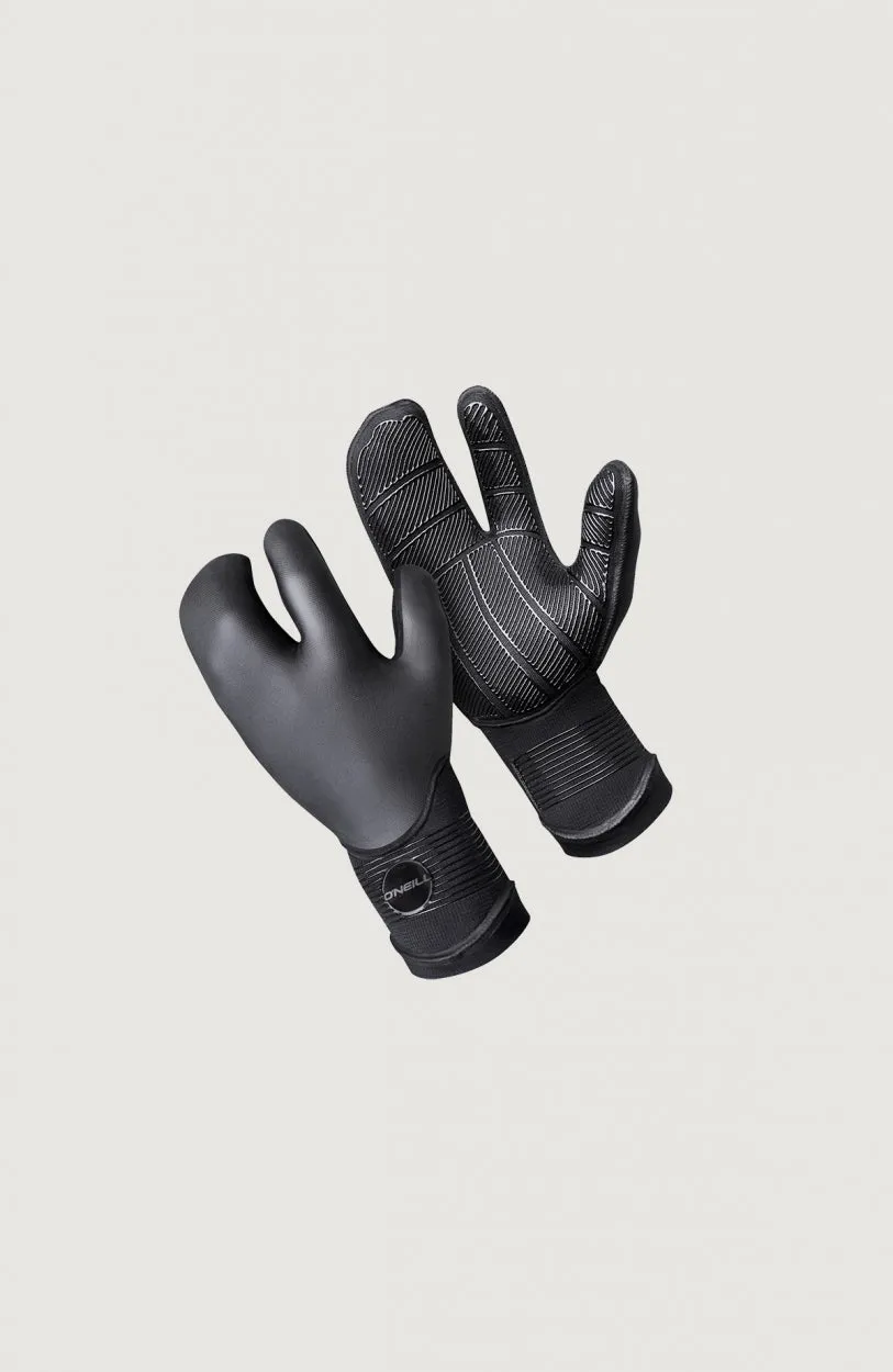 Psycho Tech 5mm Lobster Gloves | Black