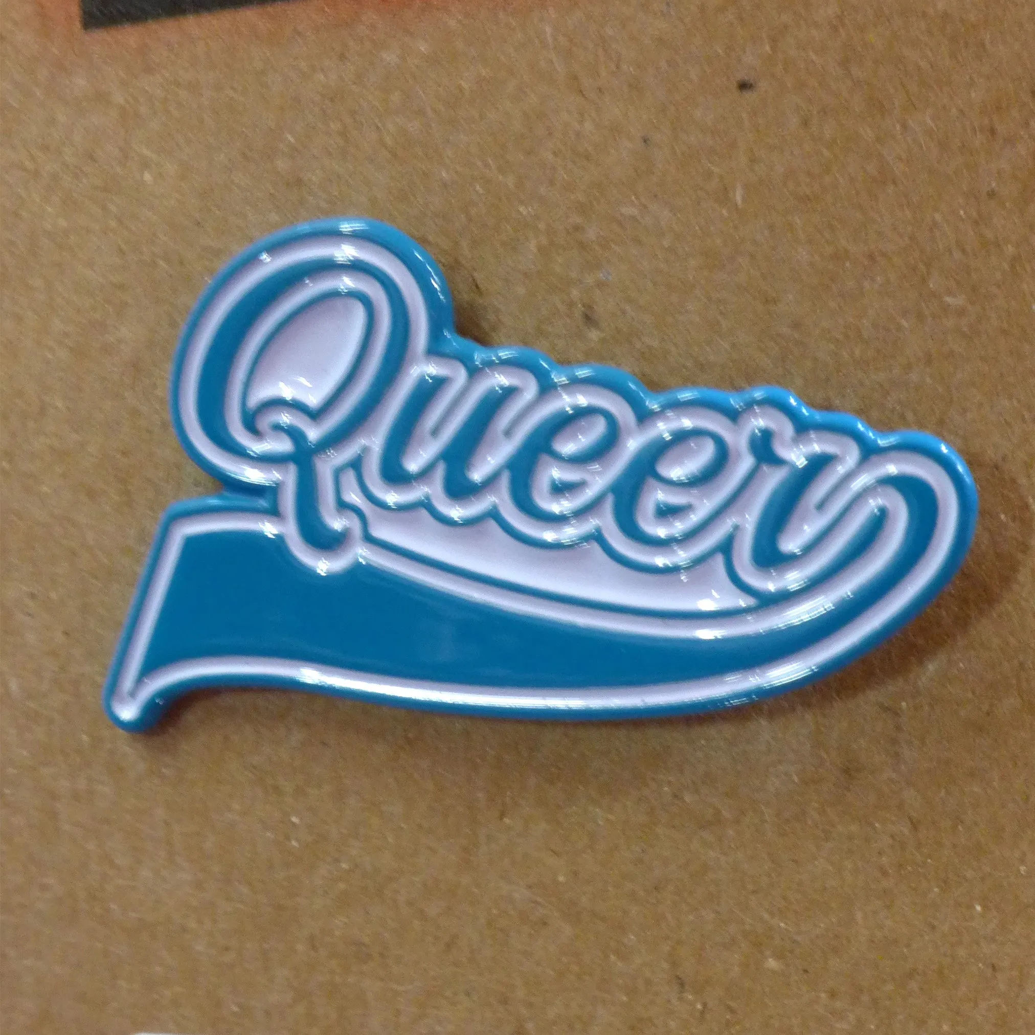 Queer Enamel Pin