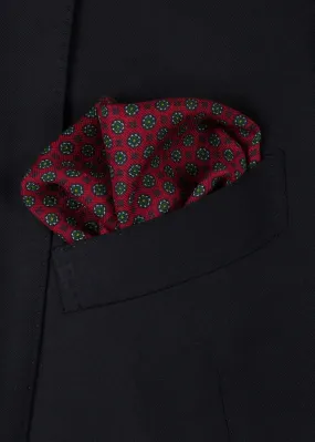 Red Green Pocket Square