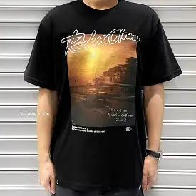 Rickyisclown [RIC] Vintage Landscape Tee Black [R4220414B-J6]