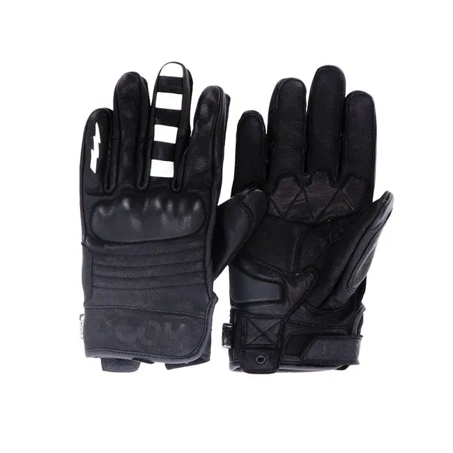 ROEG FNGR GRAPHIC LEATHER MOTORCYCLE GLOVES