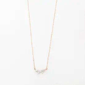 Scattered Diamond Necklace