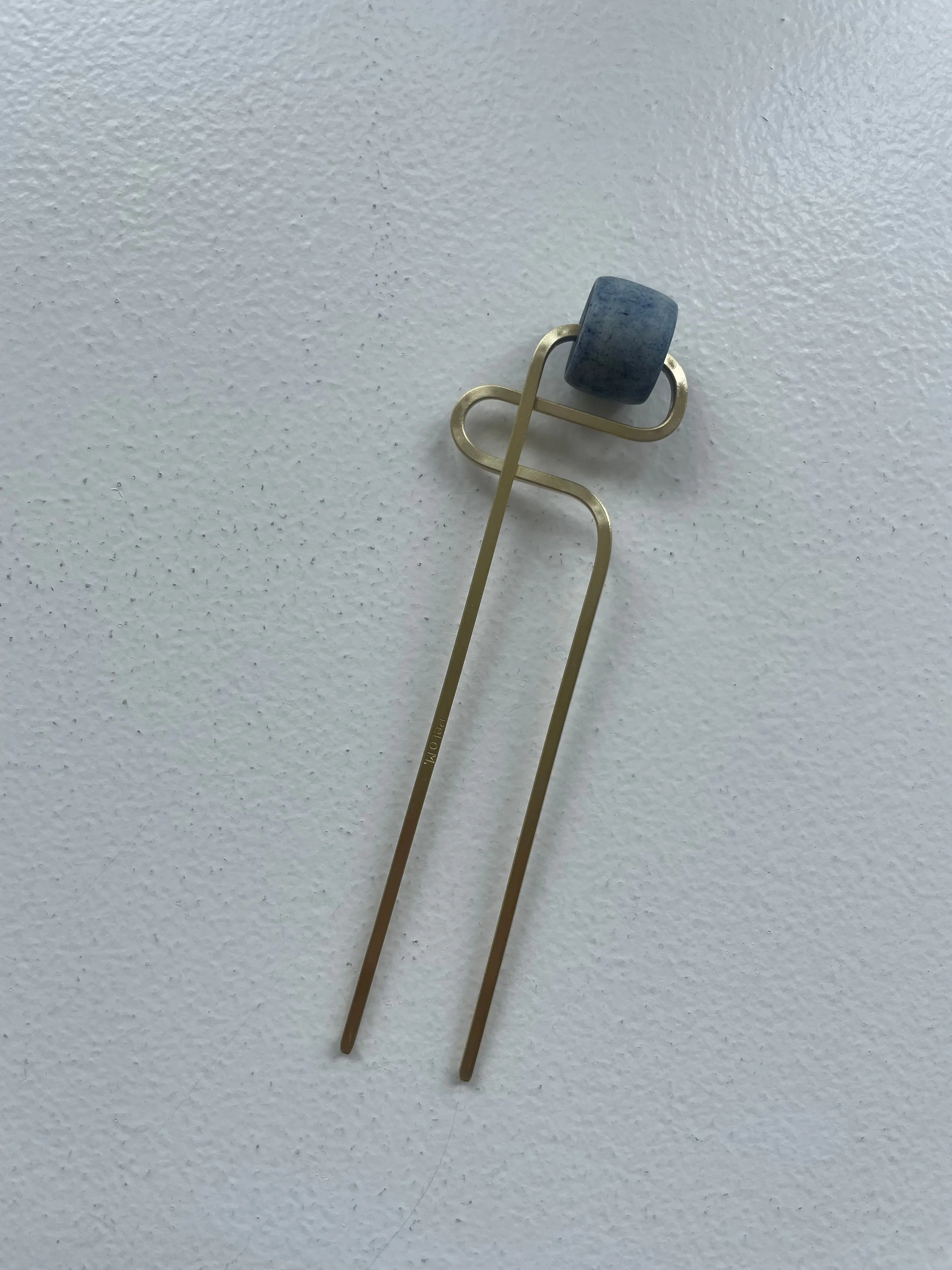 Sculpture Brass Hair Pins