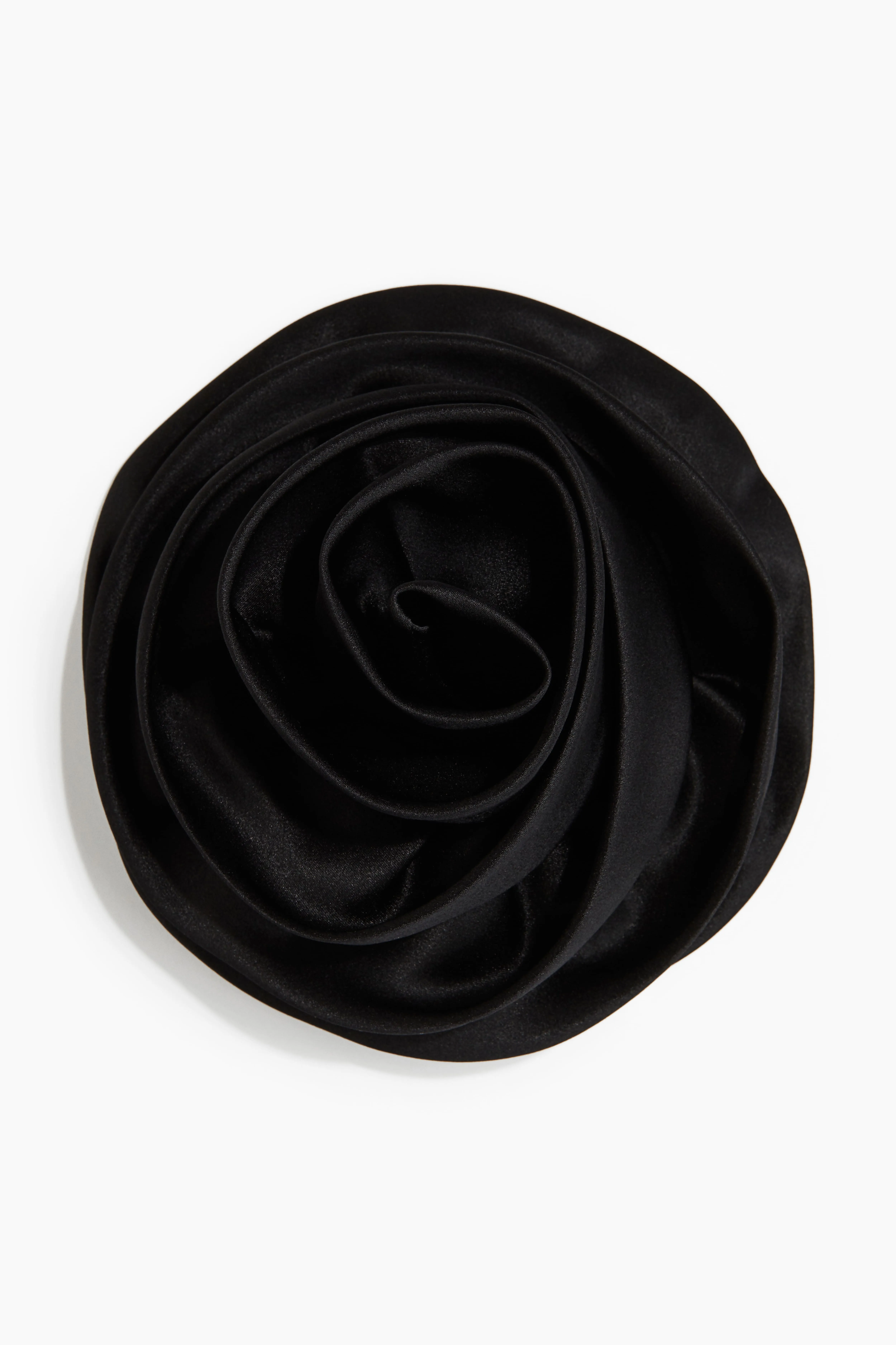 Silk-flower hair clip - Black - Ladies | H&M GB