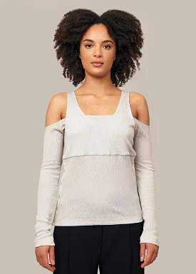 Silver Practice Layered Top