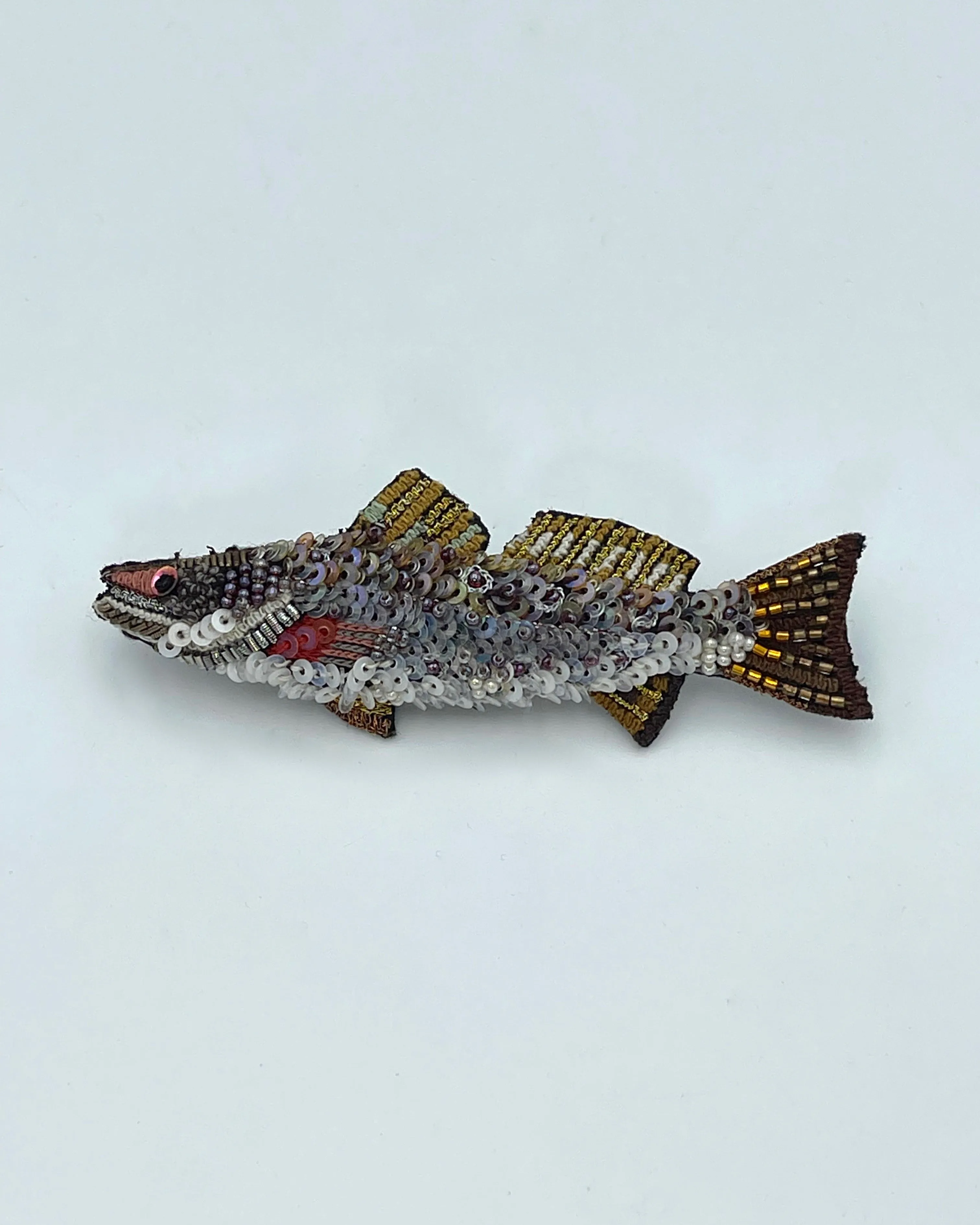 Spotted Trout Brooch