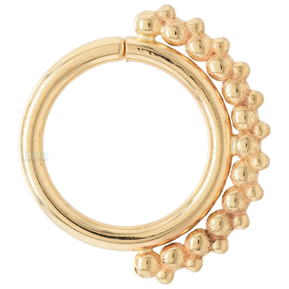 Tazeen Seam Ring in Gold