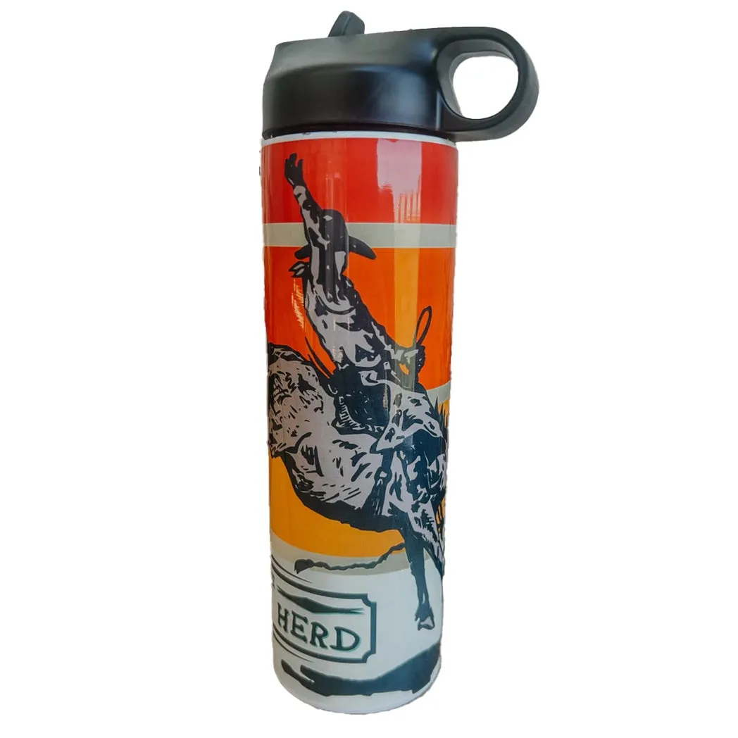 The Whole Herd Badlands Cowboy 20oz Water Bottle