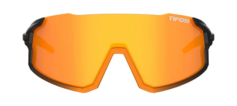 Tifosi Stash Clarion Interchangeable Lens Sunglasses - Black Orange Fade