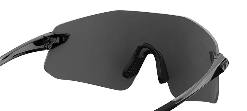 Tifosi Vogel SL Single Lens Sunglasses - Crystal Smoke