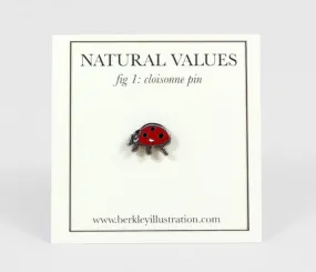 Tiny Ladybug Enamel Pin