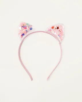 Transparent Kitty Headband