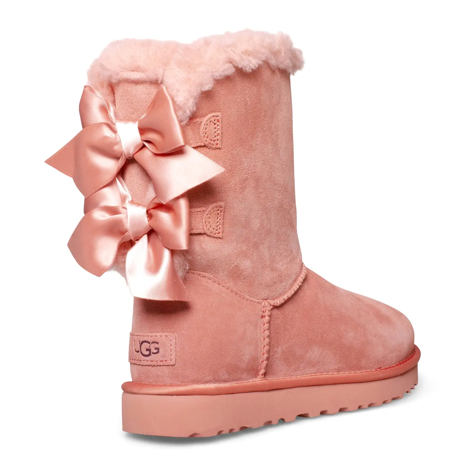 UGG Bailey Bow Satin Clay Pot Boots - Women's