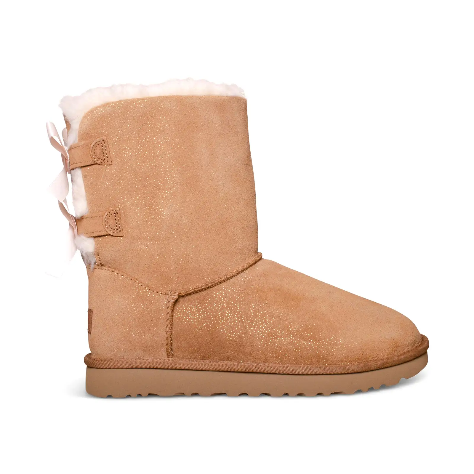 UGG Bailey Bow Twinkle Chestnut Boots - Women's