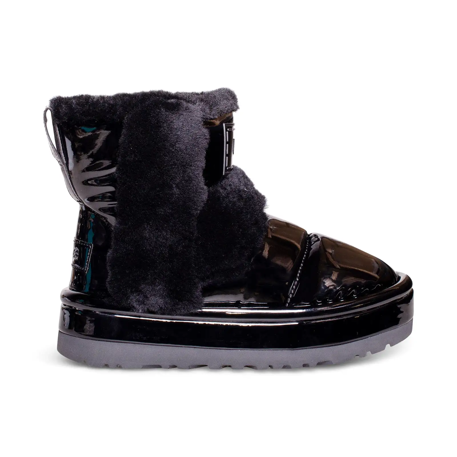 UGG Classic Chillapeak Shine Black Boots - Women's