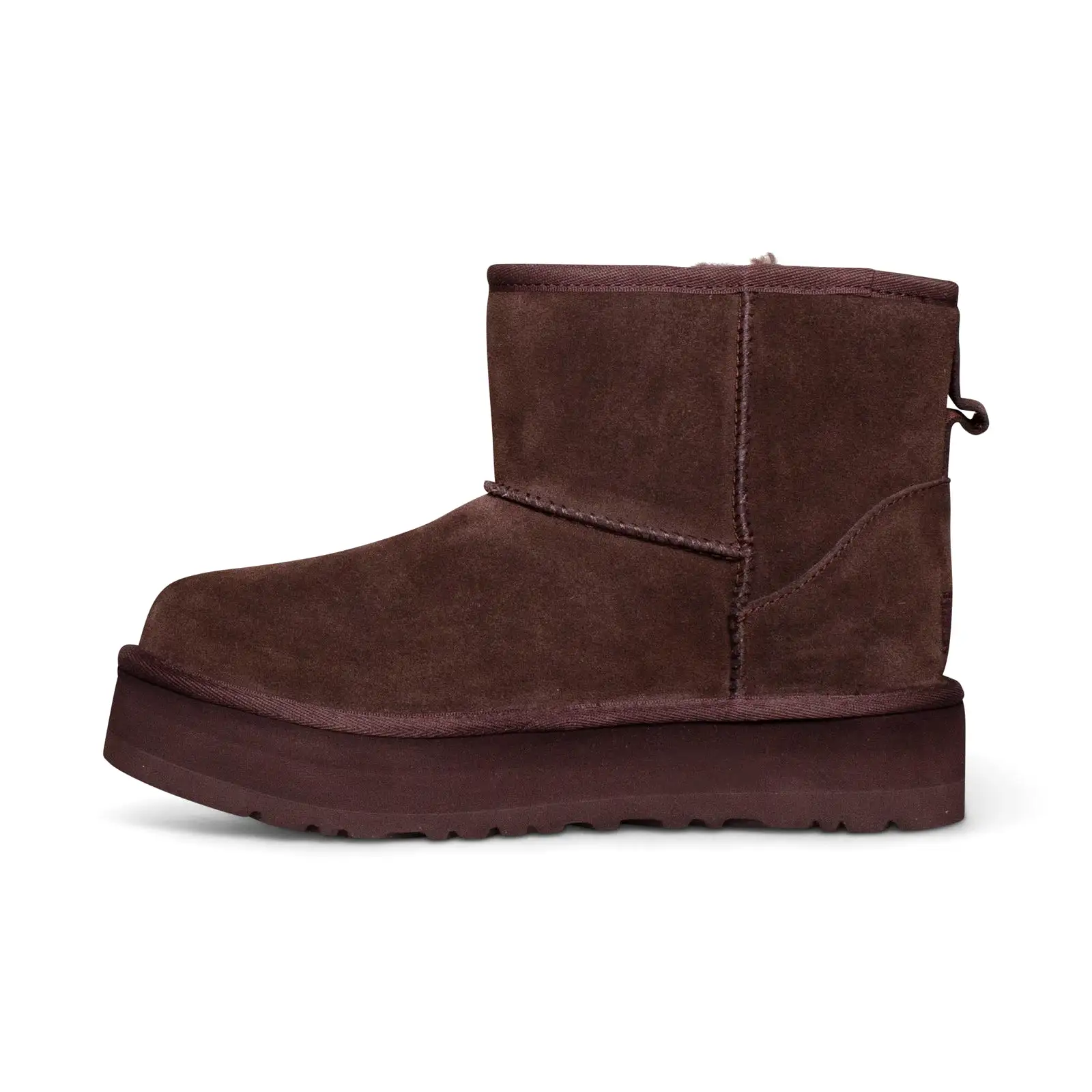 UGG Classic Mini Platform Burnt Cedar Boots - Youth