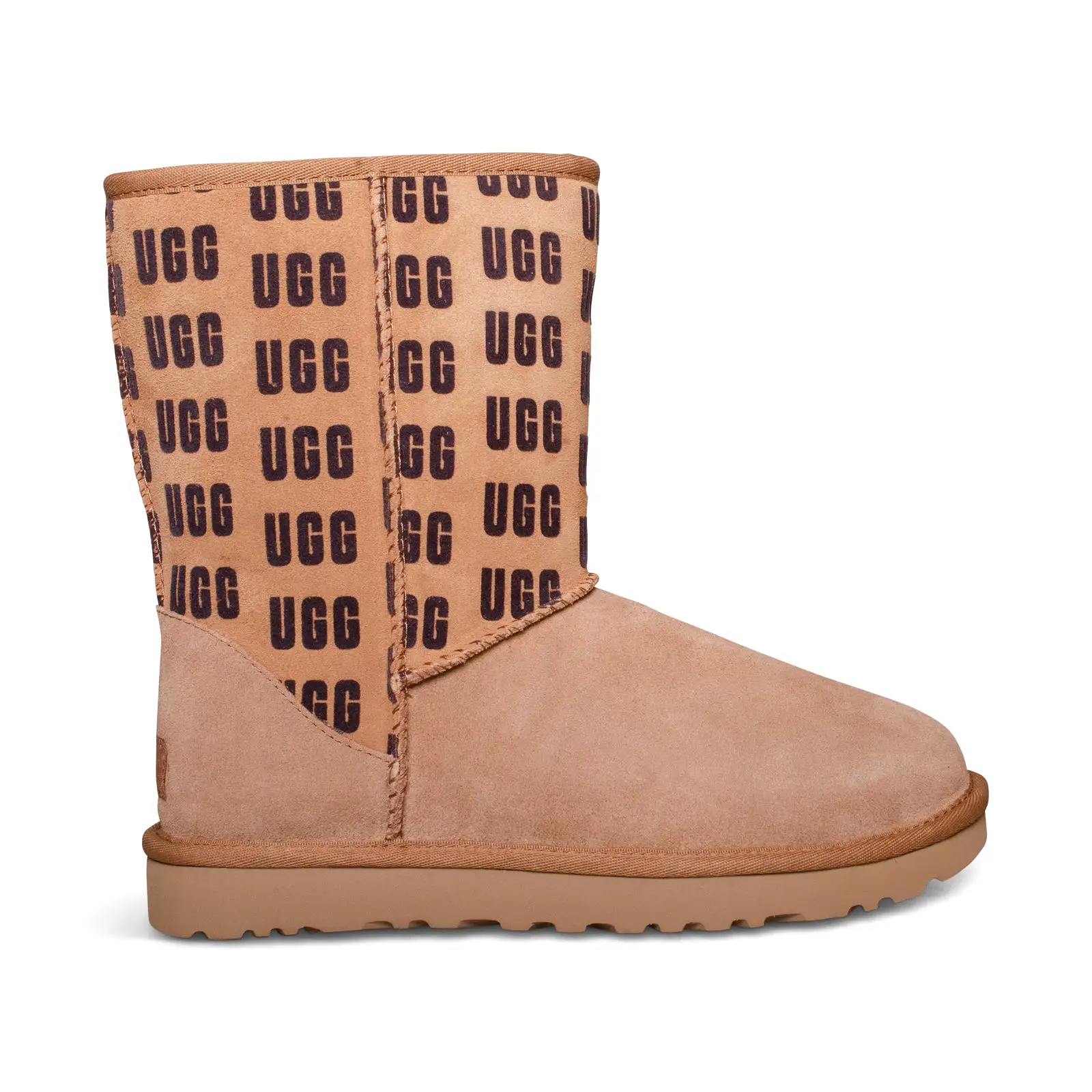 UGG Classic Short II UGG Graphic Chestnut Boots - Women's